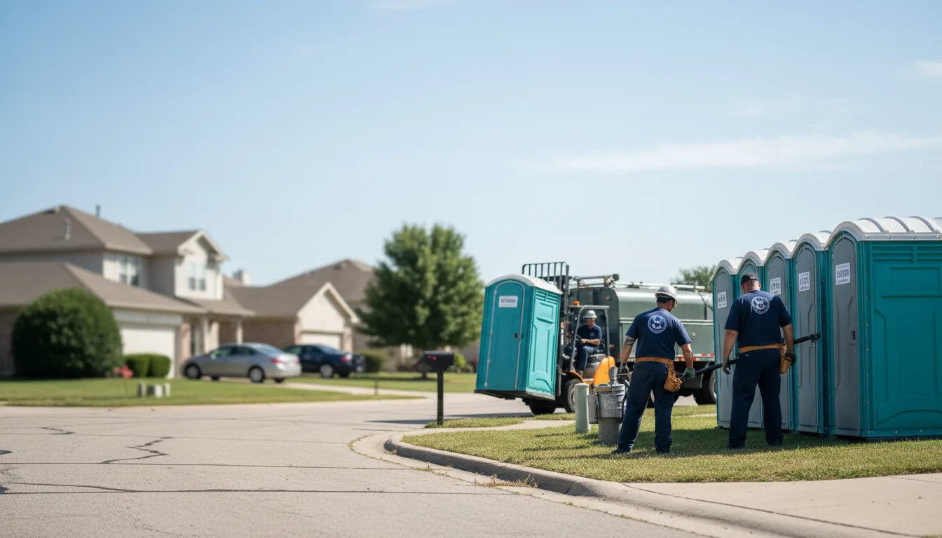Porta Potty Rental in Apple Valley, MN near me